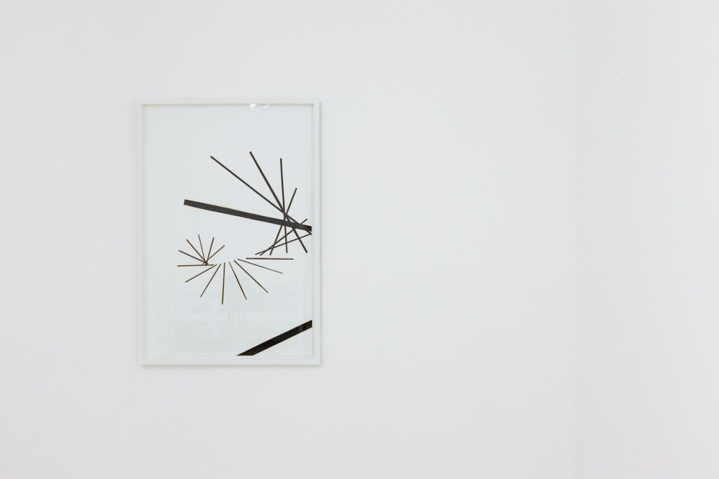 Massimo Uberti, Untitled, burn on paper, 100x70cm, 2012