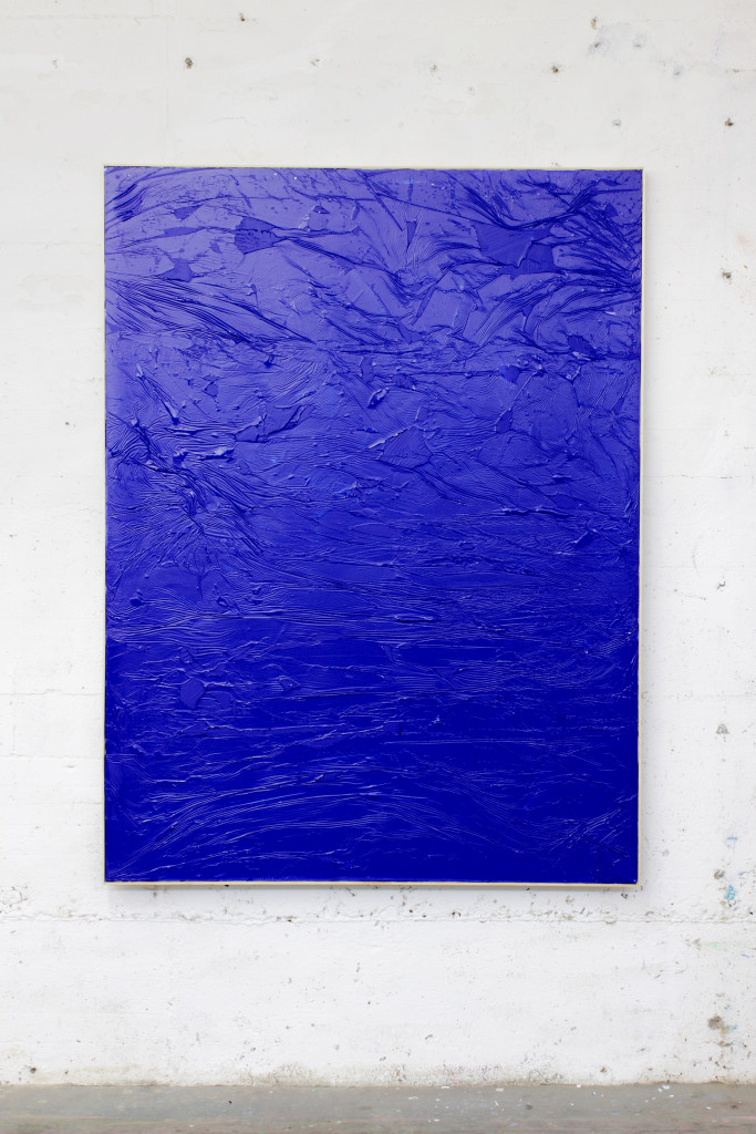 001. Tiziano Martini, Untitled, 2015, acrilico su tela, 160x120cm