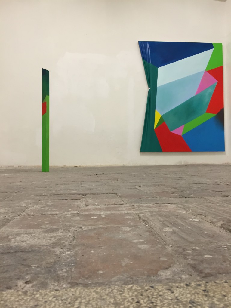 13 - NM - Bologna, accademia2014. sx olio su tela, 200x160cm, 2014